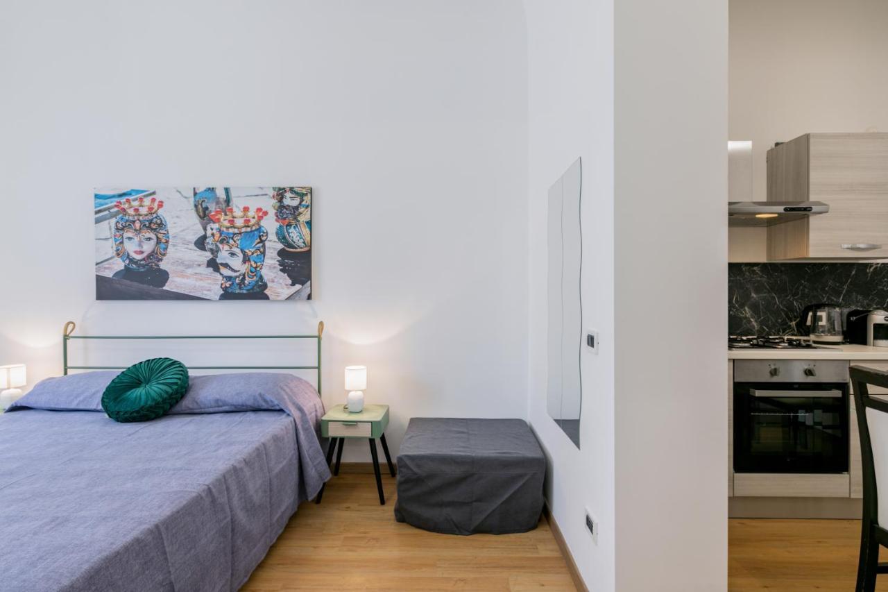 Corso Dei Mille Station Flat With Balcony Apartment Палермо Екстериор снимка